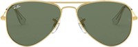 Ray-Ban Dark Green Unisex Kids Sunglasses