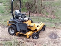 Hustler Fastrak zero turn lawn mower with Kawasaki