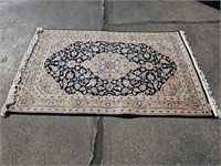 Vintage Hand-knotted Persian Rug