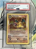 Pokemon Charizard 4/102 Shadowless PSA 3