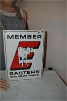 Eastern Artificial Insemination Coop metal Sign