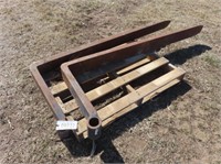 Set 2" x 6" x 6' Payloader Forks