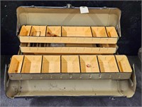 Vintage Fishing Foldout Tacklebox
