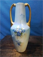 H and c selb Bavaria Hand painted forget-me-not