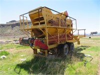 Portable Screening Plant, 8-Wheeled Towable