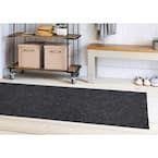 Anti Slip Rubber Backing Rug, 2' x 5' - Black