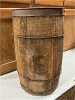 17 tall x 10 wood keg