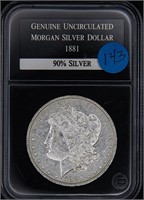 2 Morgan Silver Dollars 1 money