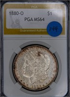 1880-0 Morgan Silver Dollar