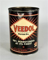 Vintage Veedol Motor Oil 1 Quart Can