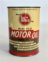 Vintage Whiz Air-Flo 1 Qt Oil Can - No Top