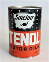 Vintage Sinclair Tenol 1 Qt Can with Dino -