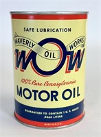 $$ ULTRA RARE $$ WOW Waverly Oil Works Motor Oil