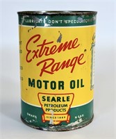 Extreme Range Motor Oil Can Searle Petroleum