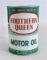 Vintage Southern Queen 1 Quart Oil Can