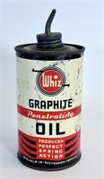 Vintage Whiz Graphite Penetrating Oil Can