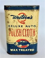 Vintage Western's Polish Cloth Can