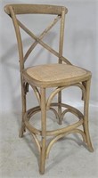 Bentwood X back counter stool