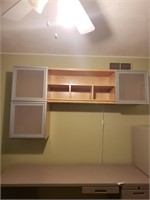 Office Wall Cabinet with glass doors