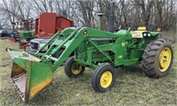 John Deere 3020 Diesel Tractor w/ Loader