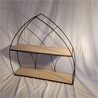 Metal Arch Shelf