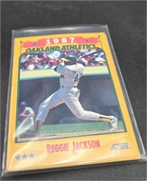 Reggie Jackson 5 Card SCORE 1988 Series