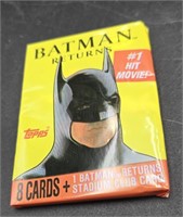 1991 Topps Batman Returns Trading Card Unopened