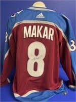 Authentic Makar Autographed Jersey
