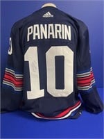Authentic Panarin Autographed Jersey
