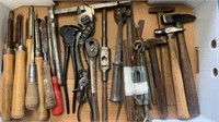 Box Lot of Vintage Tools as seen