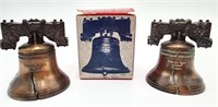 (2) Authentic Replica of The Liberty Bell 1975