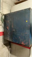 Wall mounted metal cabinet, 29”x12”