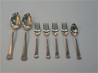 1847 Rodgers Bros XS Triple  Serving Spoons ,