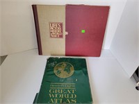 WW2 book & Atlas