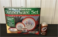 (MD)  Snowman  Dishes
