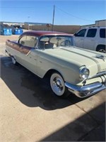 1955 Pontiac 2 Door Hardtop All Original.