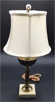 Vintage Ruby-cut-to-clear Lamp