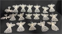 Angel & Dove Nylon/Wire Ornaments (20 total)