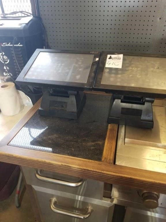 2 x Used Point of Sale Pads.