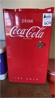 Coca-Cola Mini Fridge (Works Well)