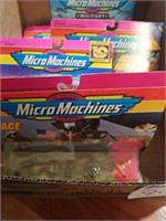 5 x New Micro Machine Sets of Toys.