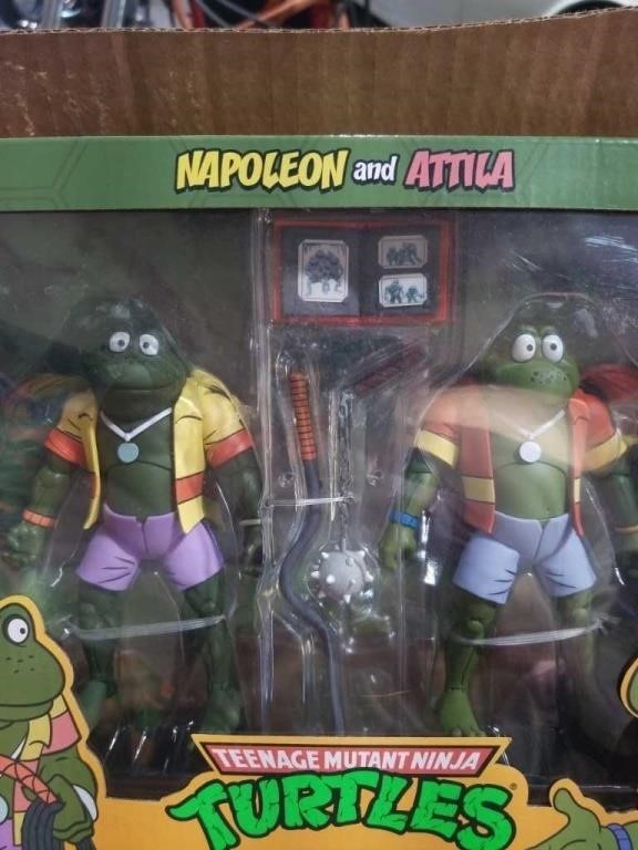 New Turtle Set. Napoleon and Attila