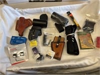 Gun holsters & accessories