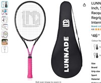 LUNNADE Adults Tennis Racket 27 Inch,