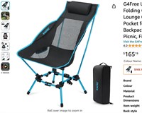 Portable High Back Folding Camping Chair