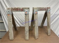 Wood Sawhorse 30”tall19.5 Wide