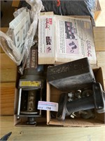 Assorted winch parts