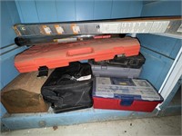 Assorted EMPTY tool boxes & cases