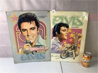 Metal Elvis Signs