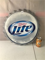 Miller Lite Metal Bottlecap